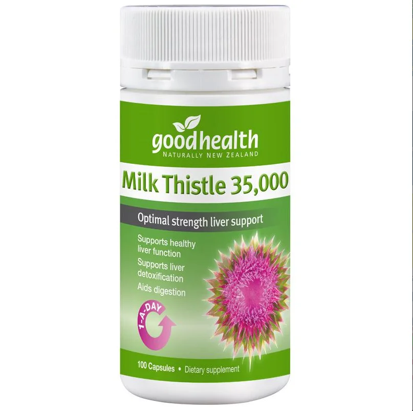 Good Health Milk Thistle 35000mg 100caps 好健康奶蓟草35000mg 100粒【保质期2028/06】